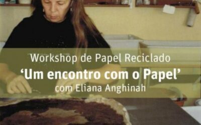 Recycled papers Workshop mit Eliana Anguinah