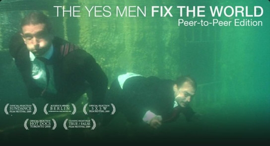 Berlin: Film screening – The Yes Men Fix The World